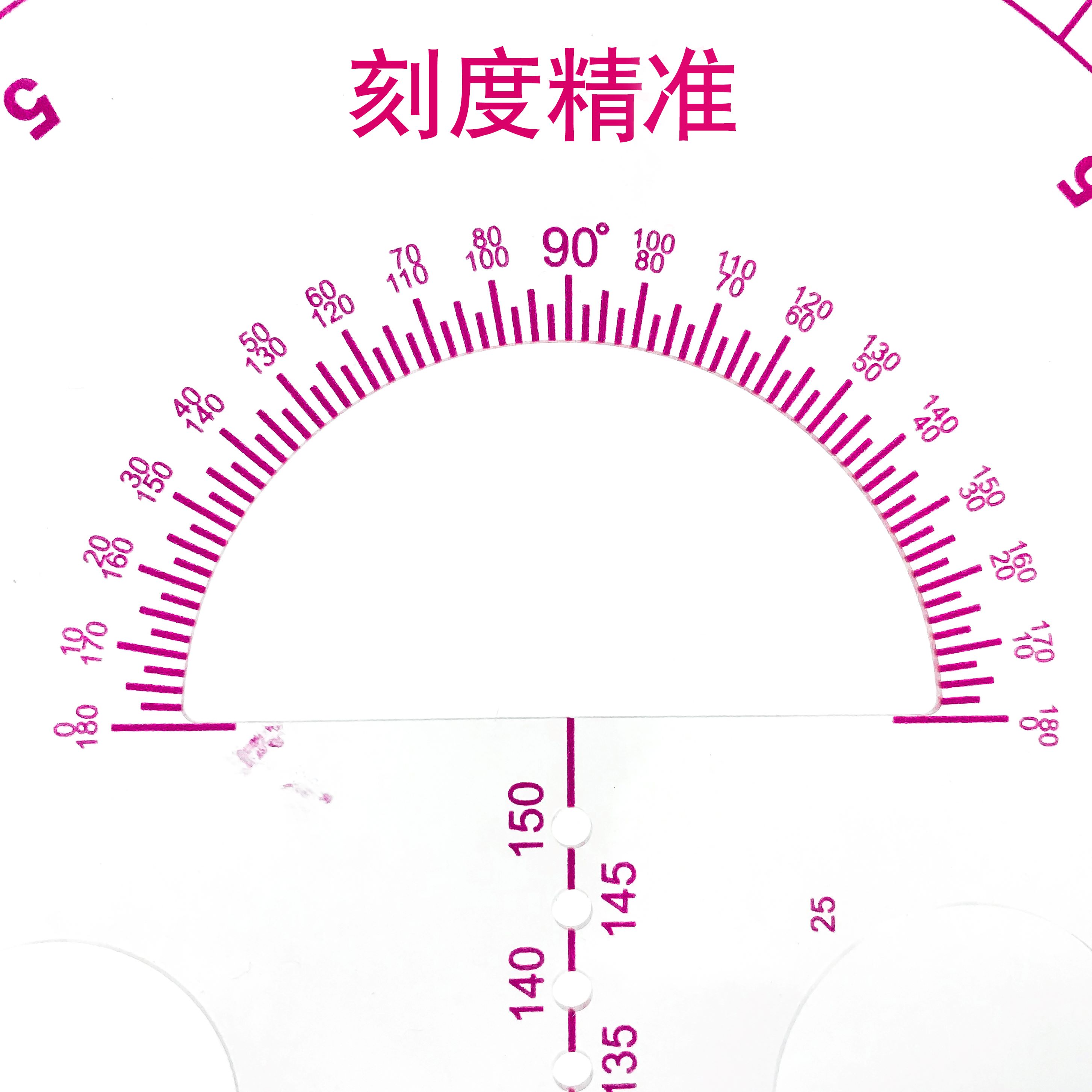 多功能服装打版尺放码尺套装裁剪尺比例尺袖笼曲线尺制版打样工具 - 图1