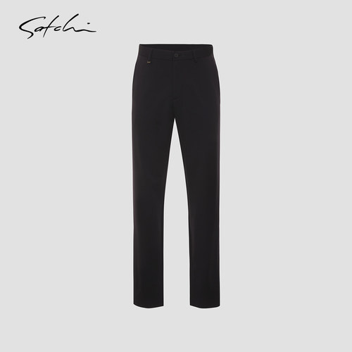 [轻薄弹力]SATCHI沙驰男装男士休闲裤夏季新款商务休闲直筒裤子男 - 图3