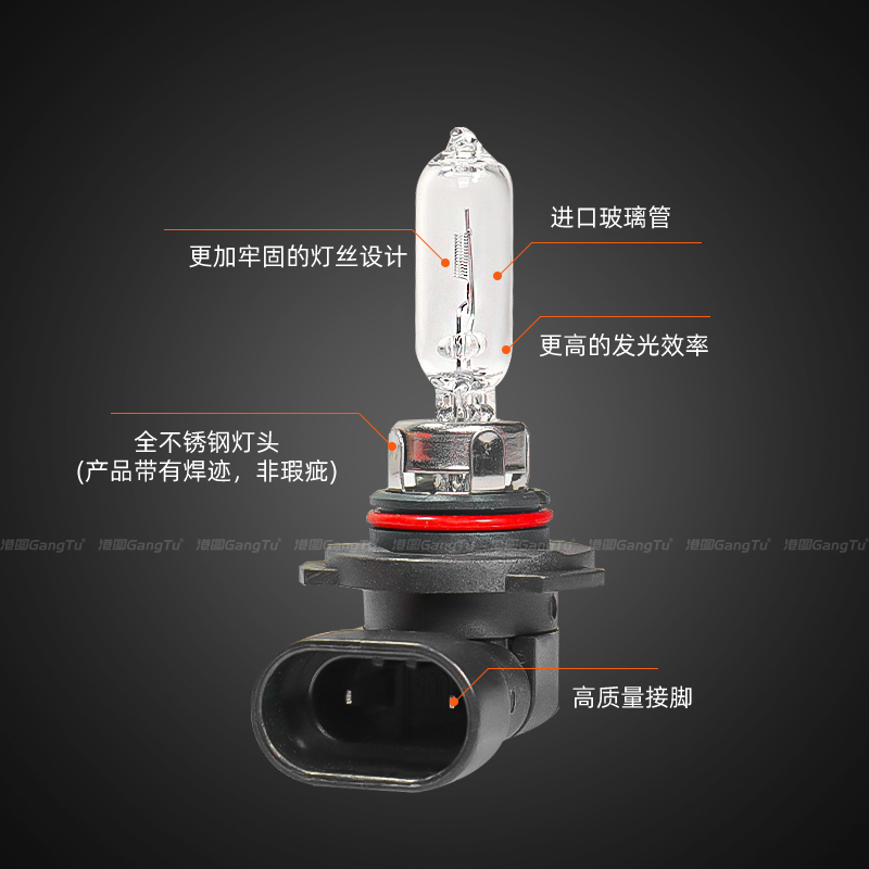 适用于长安逸动EV460 逸动PLUS大灯远近一体近光远光灯泡卤素大灯 - 图0