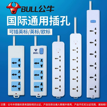 Socket Ingauge plug-in Eurolabel universal international port version beauty standard macroporous universal round hole bull patch board