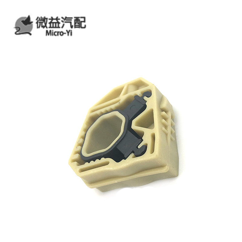 适配宝来捷达桑塔纳速腾朗逸高尔夫迈腾水箱水壶上下框架胶垫胶墩