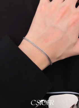 蛇骨男女手链小众设计