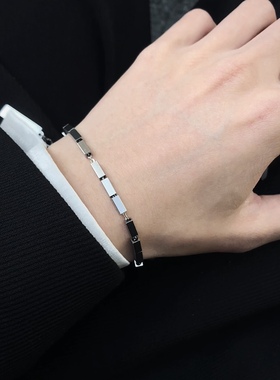 简约风方块手链男女小众设计