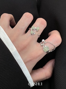 男女新中式开口可调节戒指小众