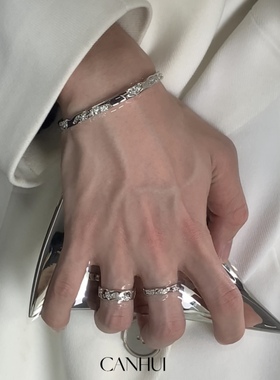 男女小众设计感手镯开口可调节