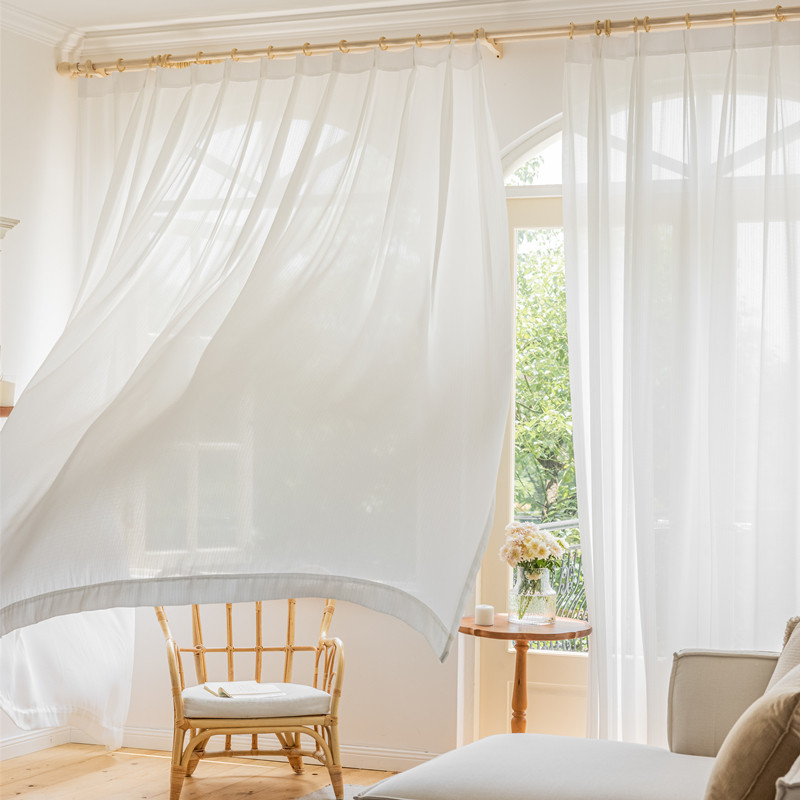 波纹 点睛加工定制窗帘透光不透人树皮纹理轻奢自然现代简约窗纱,淘宝优惠券,粉丝福利购,淘宝优惠卷