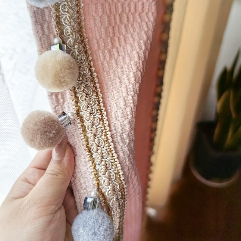 【贝壳】点睛定制轻奢高档法式雪尼麻简约现代北欧遮光儿童房窗帘,淘宝优惠券,粉丝福利购,淘宝优惠卷