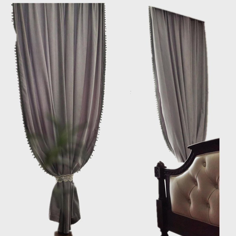 【迷迭香】点睛定制 轻奢法式ins简约风雪尼尔半遮光客厅卧室窗帘,淘宝优惠券,粉丝福利购,淘宝优惠卷