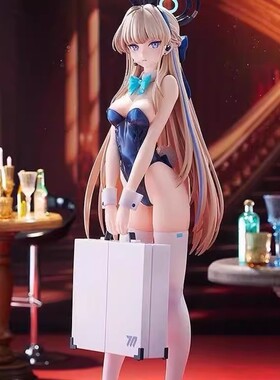 现货蔚蓝档案飞鸟马时兔女郎cosplay二次元性感手办模型