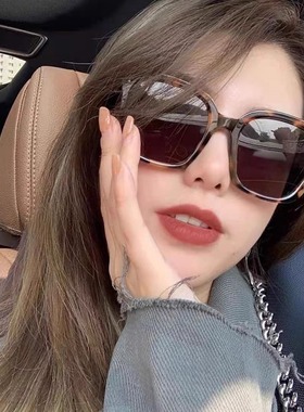 2024新款韩版玳瑁色墨镜女高级感