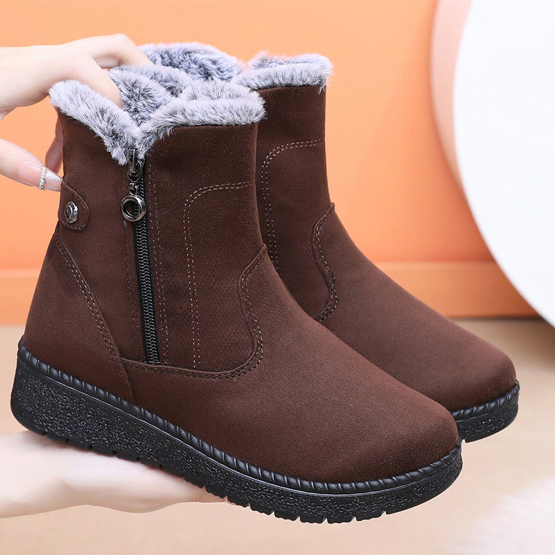 冬季高帮加绒女老北京布鞋女士加厚保暖妈妈鞋防滑耐磨大码女棉鞋,淘宝优惠券,粉丝福利购,淘宝优惠卷