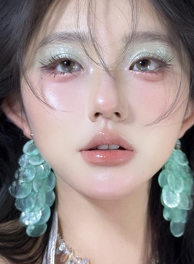 戈戈舞小尺子薄荷绿色眼影盘