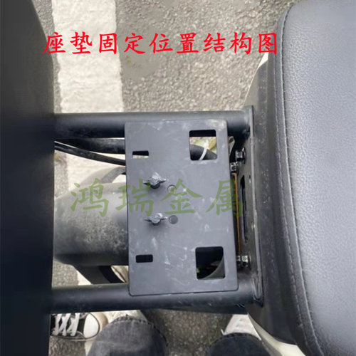 适用爱玛绿佳电动车国标S1延加长后坐垫绿驹五星钻豹国标车松糕垫 - 图2