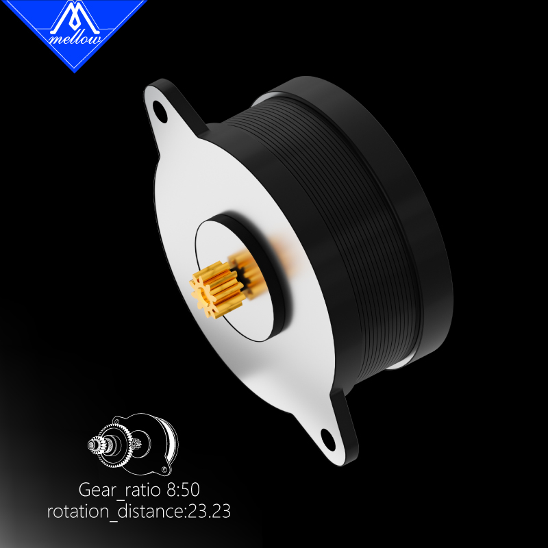 官方正品Mellow CNC全金属3D打印机零配件Vzbot挤出机高品质8/10T - 图2