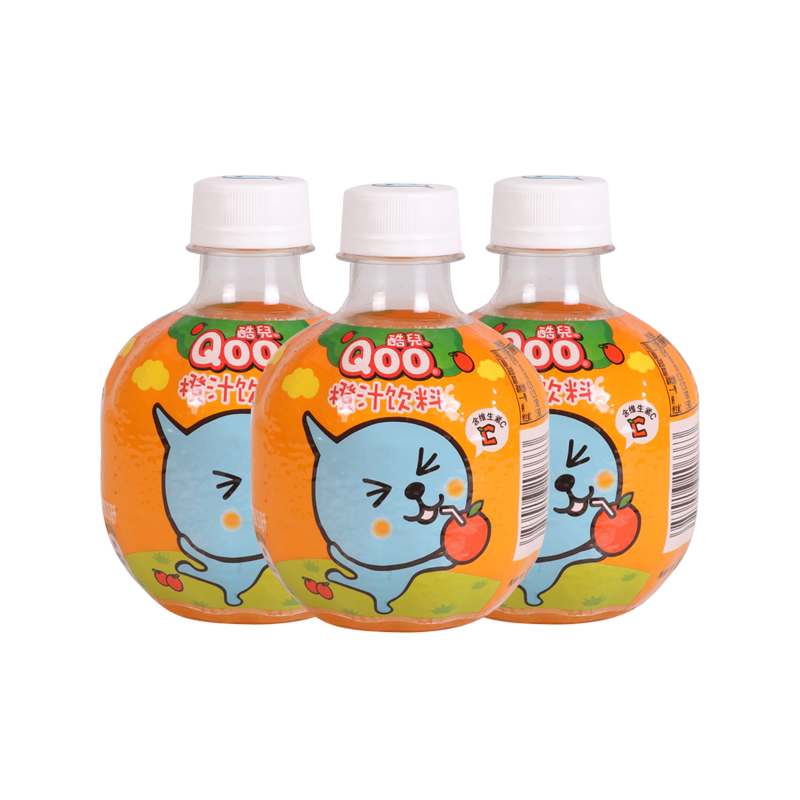 可口可乐美汁源酷儿橙汁饮料260ml*12瓶儿童果汁饮品 - 图1