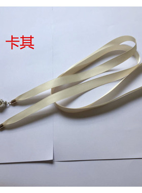 女珍珠丝带打结装饰腰带