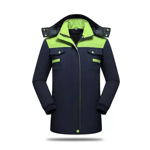 Удерживающий тепло пуховик, износостойкий съемный комбинезон подходит для мужчин и женщин, увеличенная толщина, делается под заказ