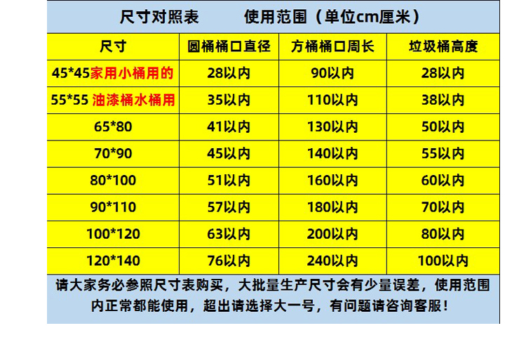 大垃圾袋大号加厚特厚黑色塑料袋物业酒店60 80100特大桶商用平口-图2