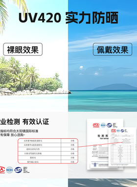 CAPONI2026新款猫眼防晒太阳镜