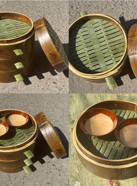 家用商用楠竹蒸笼青皮厚实无油漆