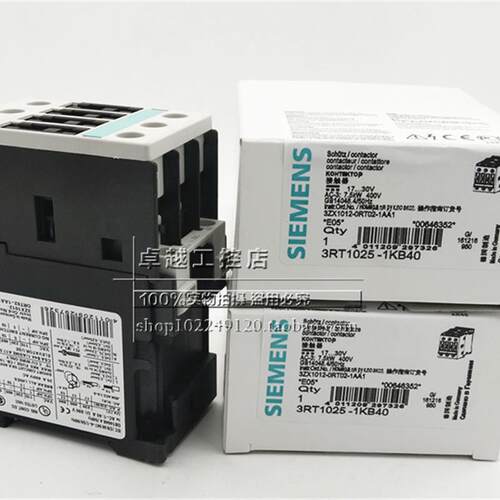 3RT1025-1KB40 17-30VDC 进口西门子直流接触器 3RT1025-1K..0 - 图0