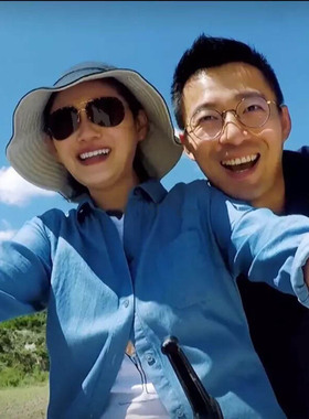 大s同款抗uv户外双面防晒遮帽檐
