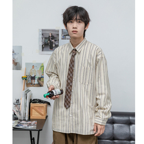 South Crane Korean Version Fashion Casual Day Ensemble Retro Pure Color Male Teen Student Collar Tie Lovers Long Version Tie