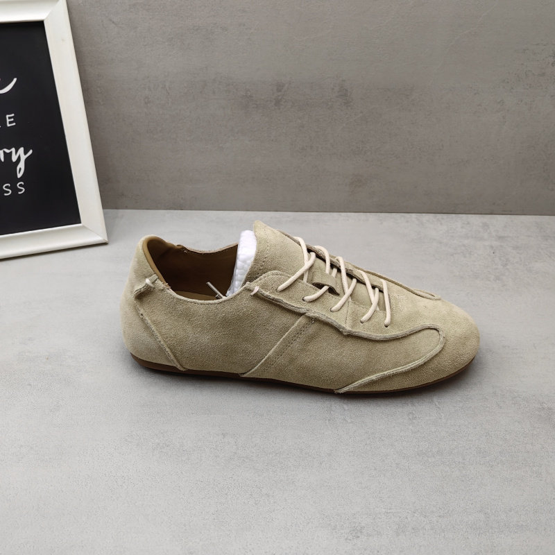 2026春秋新款真皮牛皮韩版日常系带休闲平底运动鞋学生德训女单鞋,淘宝优惠券,粉丝福利购,淘宝优惠卷