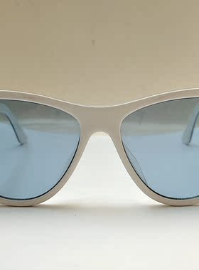 墨镜白色板材小框儿童太阳镜