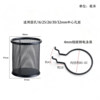 Round hole punch board pen holder desk organization storage bucket hardware tools creative ornaments small parts punch board hanger