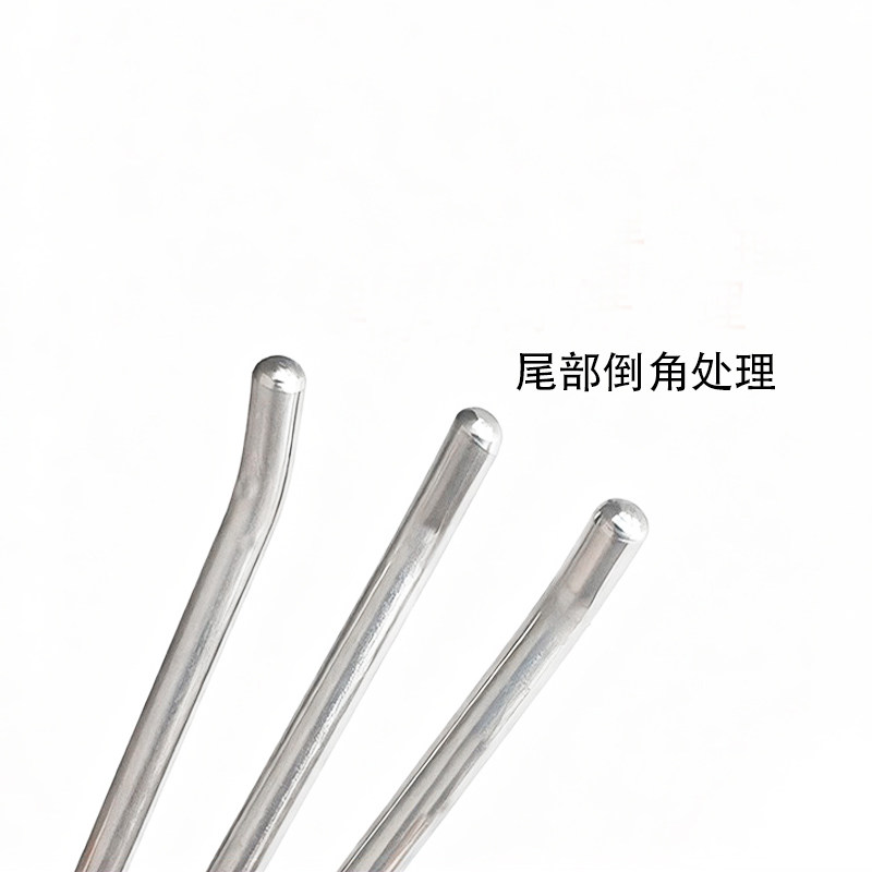 Hole plate round hole stainless steel accessories straight single hook convenience store supermarket shelf hardware tool hook storage