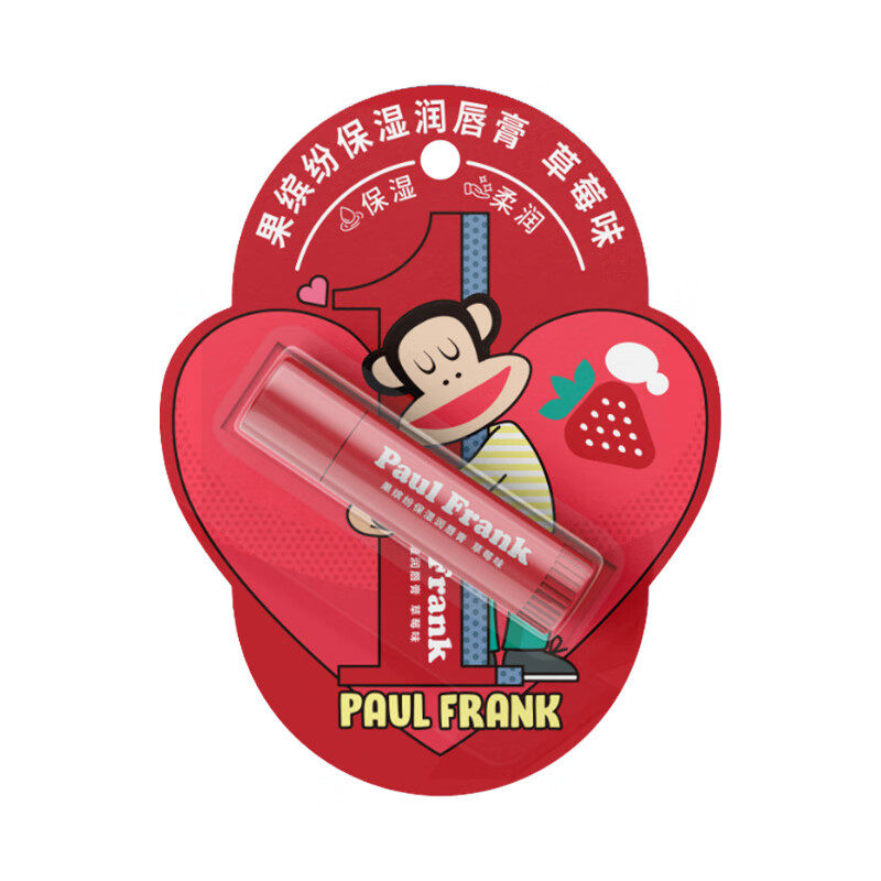 大嘴猴（paul frank）果缤纷保湿润唇膏清新果香润唇膏滋润保湿,淘宝优惠券,粉丝福利购,淘宝优惠卷