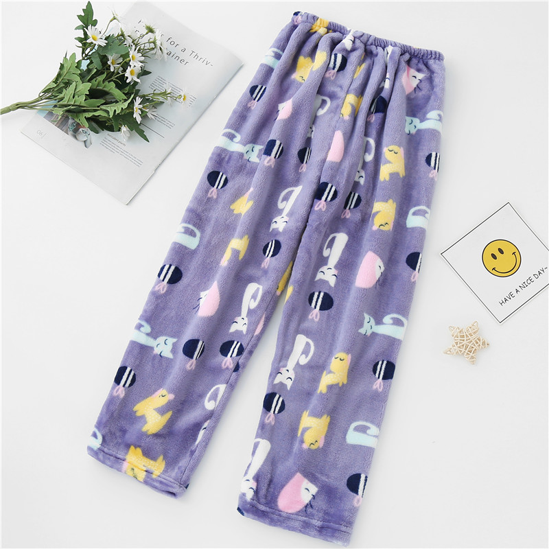宝宝睡裤家居裤法兰绒保暖裤女童长裤打底裤秋季儿童加厚睡裤童裤,淘宝优惠券,粉丝福利购,淘宝优惠卷