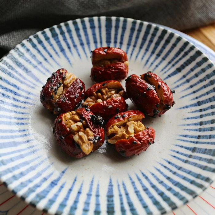 喜食宴 满口香气 喜食宴 黑芝麻枣夹核桃 - 图0