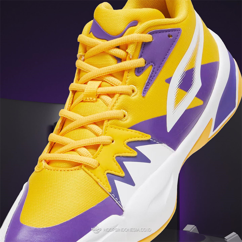 PUMA/彪马 Genetics Basketball Shoes 湖人配色篮球鞋 379905-05 - 图0