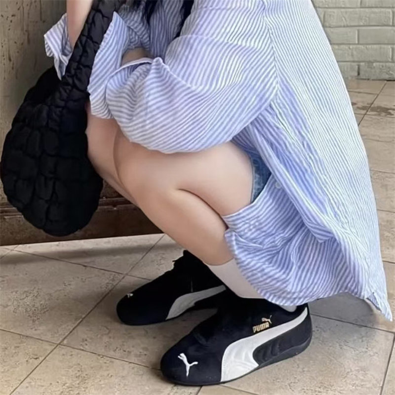 PUMA/彪马 Speedcat ROSE同款 黑色 薄底鞋 德训赛车鞋 398846-01,淘宝优惠券,粉丝福利购,淘宝优惠卷