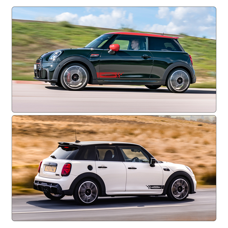 适用于宝马迷你MINI COOPER S JCW F55 F56 F57车门侧身拉花贴纸 - 图2