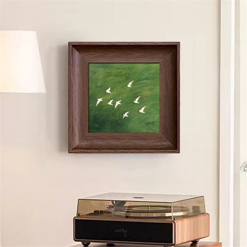 法式复古客厅绿色飞鸟风景桌面摆台装饰画中古风植物餐厅组合挂画,淘宝优惠券,粉丝福利购,淘宝优惠卷