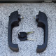 ລົດສາມລໍ້ໄຟຟ້າ 4 ລໍ້ boxcar lock plate Mogelon