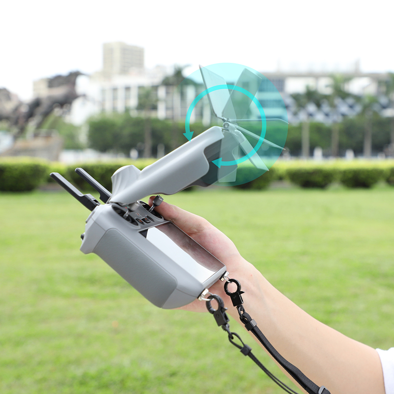 适用大疆DJI AIR 3遥控器遮光罩RC2带屏幕保护套防刮摇杆免拆配件 - 图0