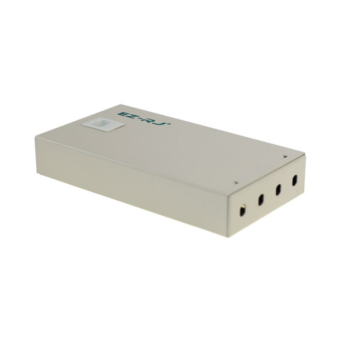 EZ-RJ4口ST FC光纤终端盒光纤盒光缆光端盒尾纤盒加厚1.0 - 图0