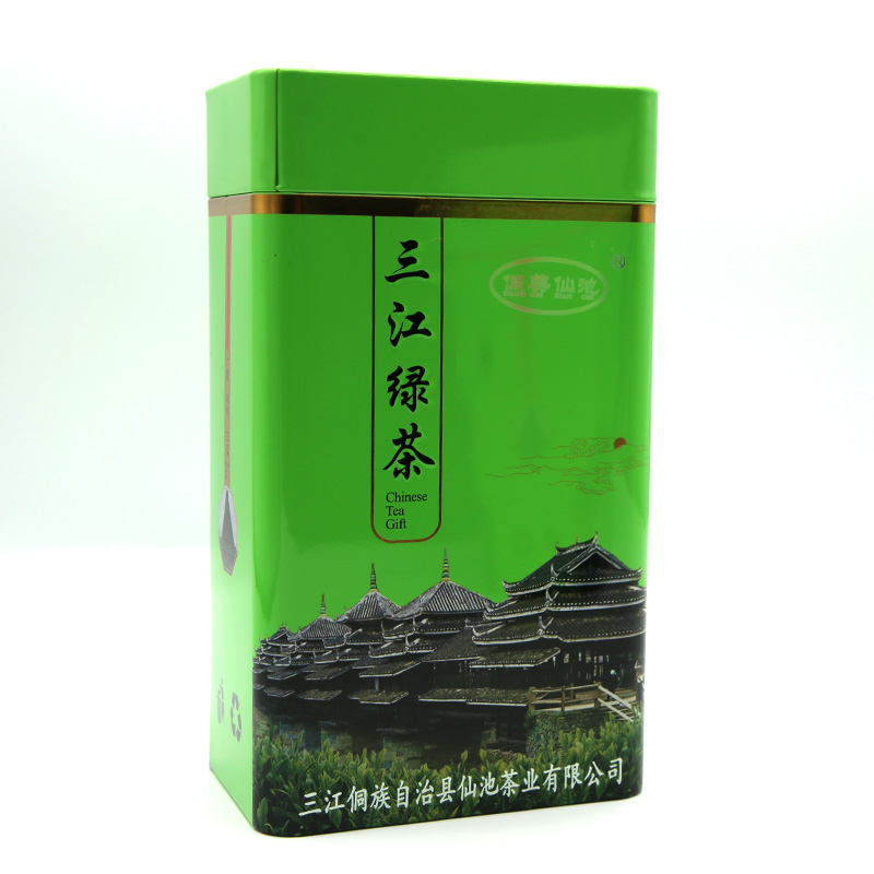 2024新茶绿茶三江高山云雾500g散装广西三江茶叶罐装送礼品袋 - 图2