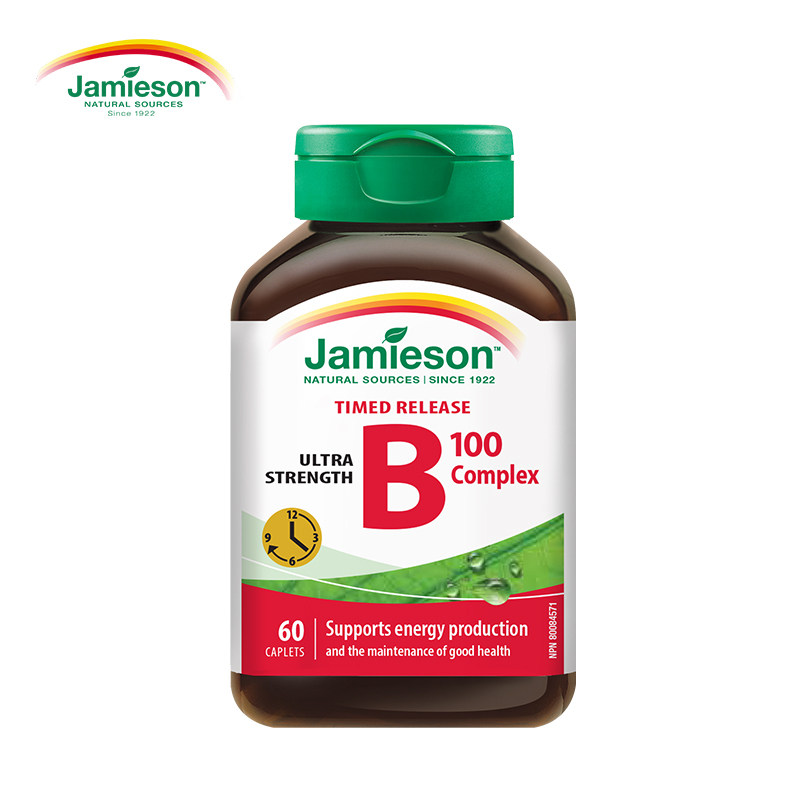 jamieson健美生复合维生素b缓释vb Jamieson健美生海外B族维生素