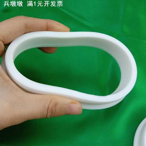 厂家直销硅胶护线圈 耐高温橡胶护线套高弹环保单面过线圈穿线环 - 图1