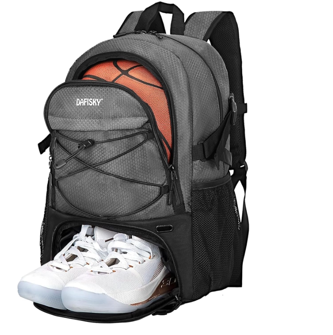 DAFISKY cross-border new color basketball backpack football large capacity sports outdoor backpack basketball bag football bag