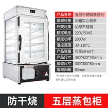 Five-floor steaming machine for the first time