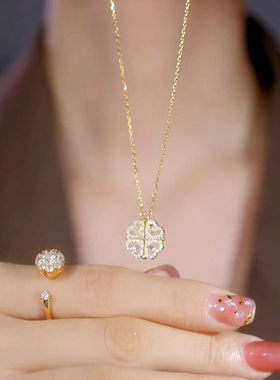 两戴项链2022年新款女轻奢小众