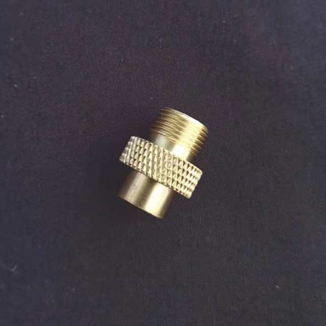 Outdoor metal pipe screw head copper accessories
