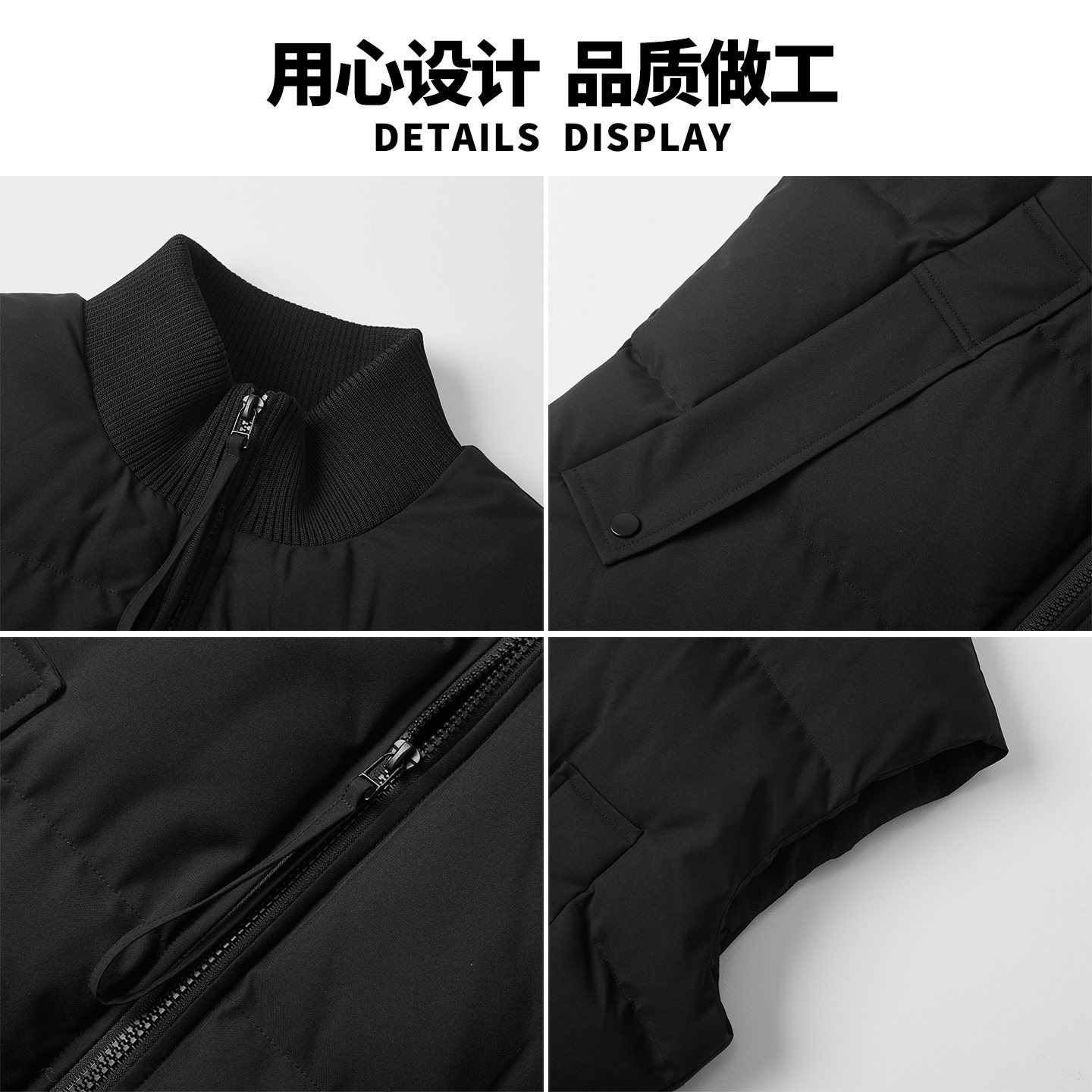 马克华菲保暖加棉马甲男士外套休闲加厚冬季立领男款工装无袖棉服,淘宝优惠券,粉丝福利购,淘宝优惠卷