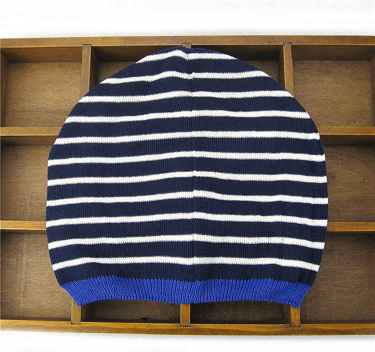 NOABAT儿童帽子春秋季男童针织帽潮包头棉质套头帽条纹宝宝毛线帽,淘宝优惠券,粉丝福利购,淘宝优惠卷